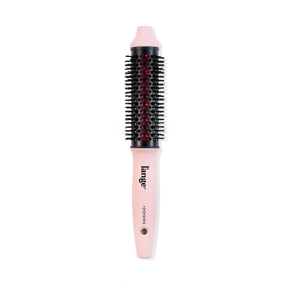 Lange Pink and Black Hair Brush